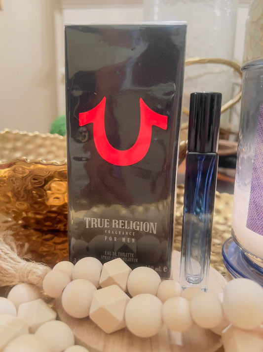 Mens TRUE RELIGION Fragrance 10ML Sample Spray